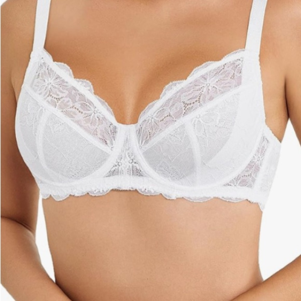 Avidlove Lace Bra for Women Full Coverage Lifting Underwire Bra